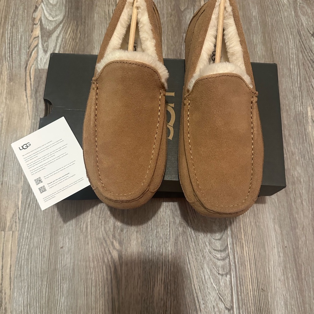 UGG Men's Tan Suede Loafers